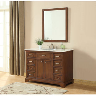Brown Bathroom Vanities You'll Love | Wayfair
